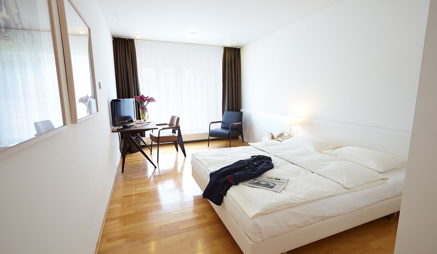Modernes Hotelzimmer