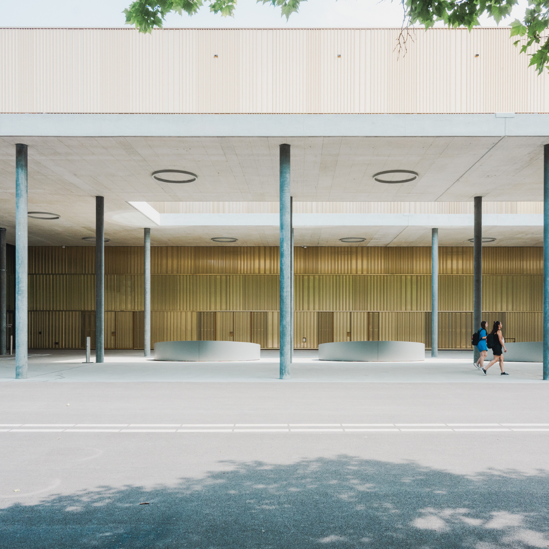 Architektur der neuen Festhalle