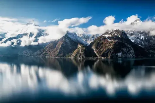 Bergpanorama am Vierwaldstättersee