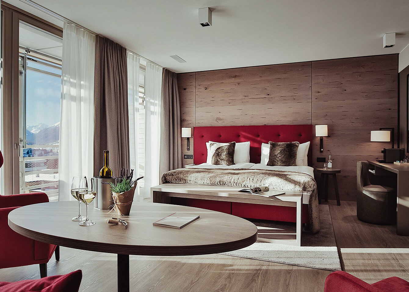 Junior Suite mit Bergblick